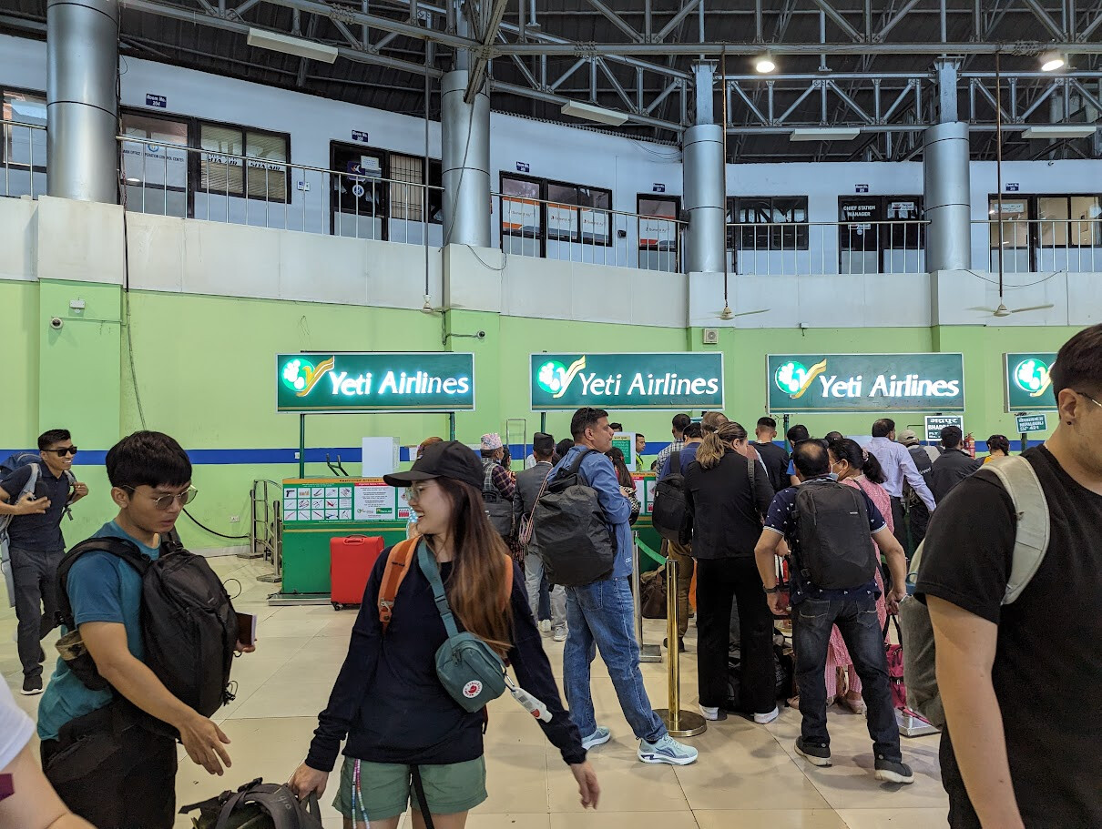 สนามบินกาฎมันดุ อาคารผู้โดยสารระหว่างประเทศที่ให้ความรู้สึกเหมือนอยู่หมอชิต 2