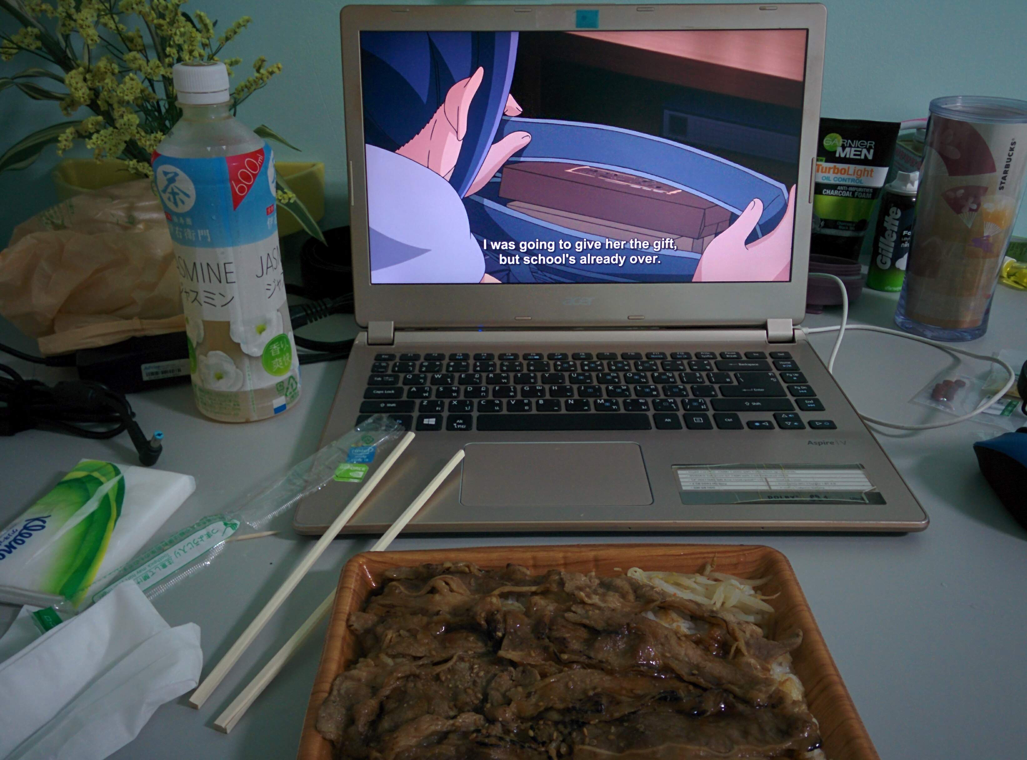 ข้าวกล่อง กับ Yuru Camp
